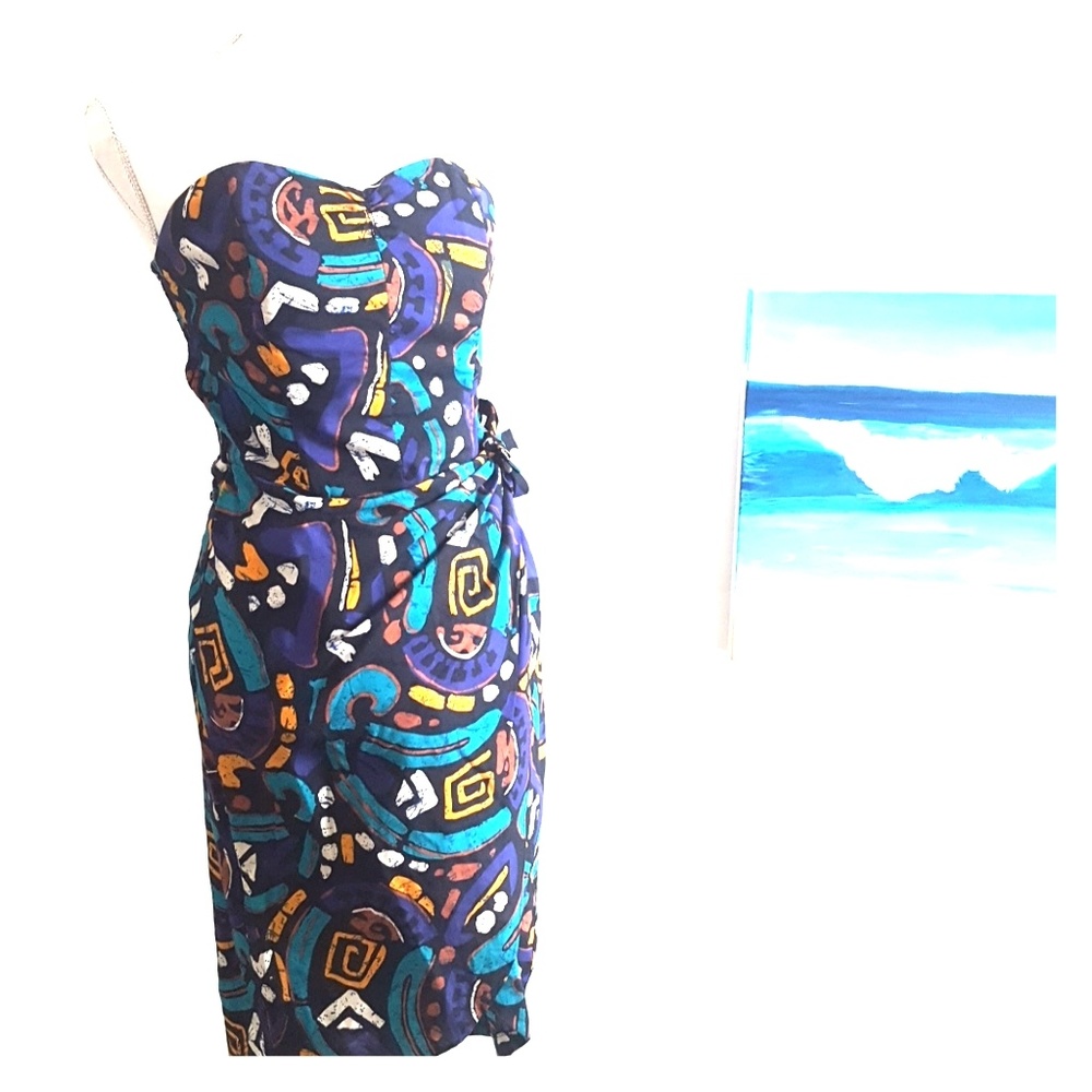 Vintage tiki dress